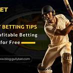 cricket bet tips free